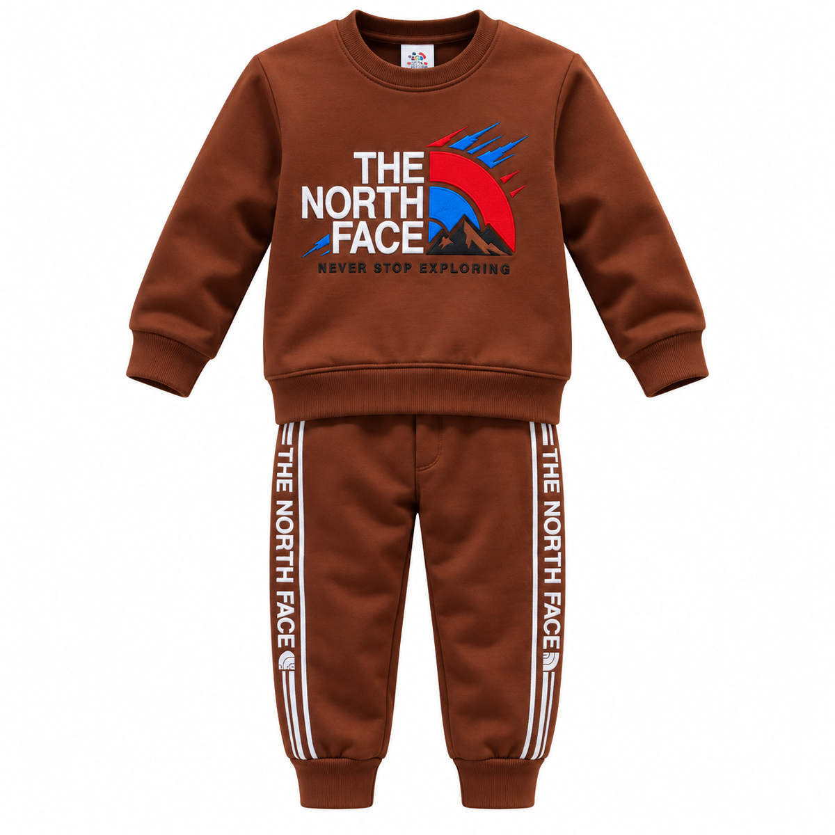 Kids Tracksuit (Random Color) | Single Piece | Boys Full Sleeve Sweatshirt & Trouser | Age 0-3 Years
